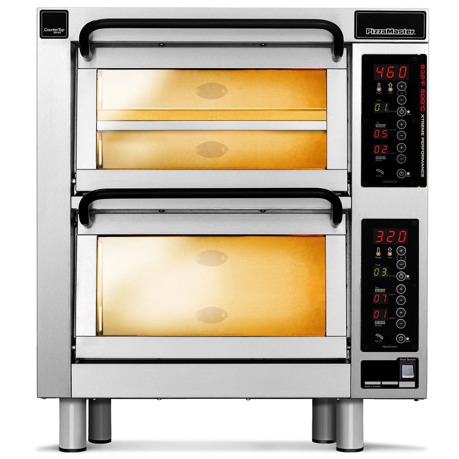 PizzaMaster PM400 Series Electric 16"W Counter Top Multi-Purpose Pizza Oven - Various Configurations-Phoenix Food Equipment