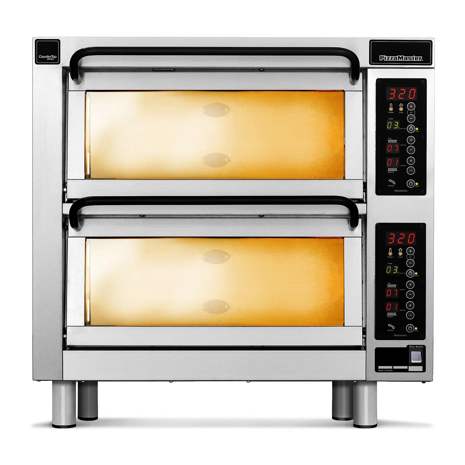 PizzaMaster PM550 Series Electric 21"W Counter Top Multi-Purpose Pizza Oven - Various Configurations-Phoenix Food Equipment