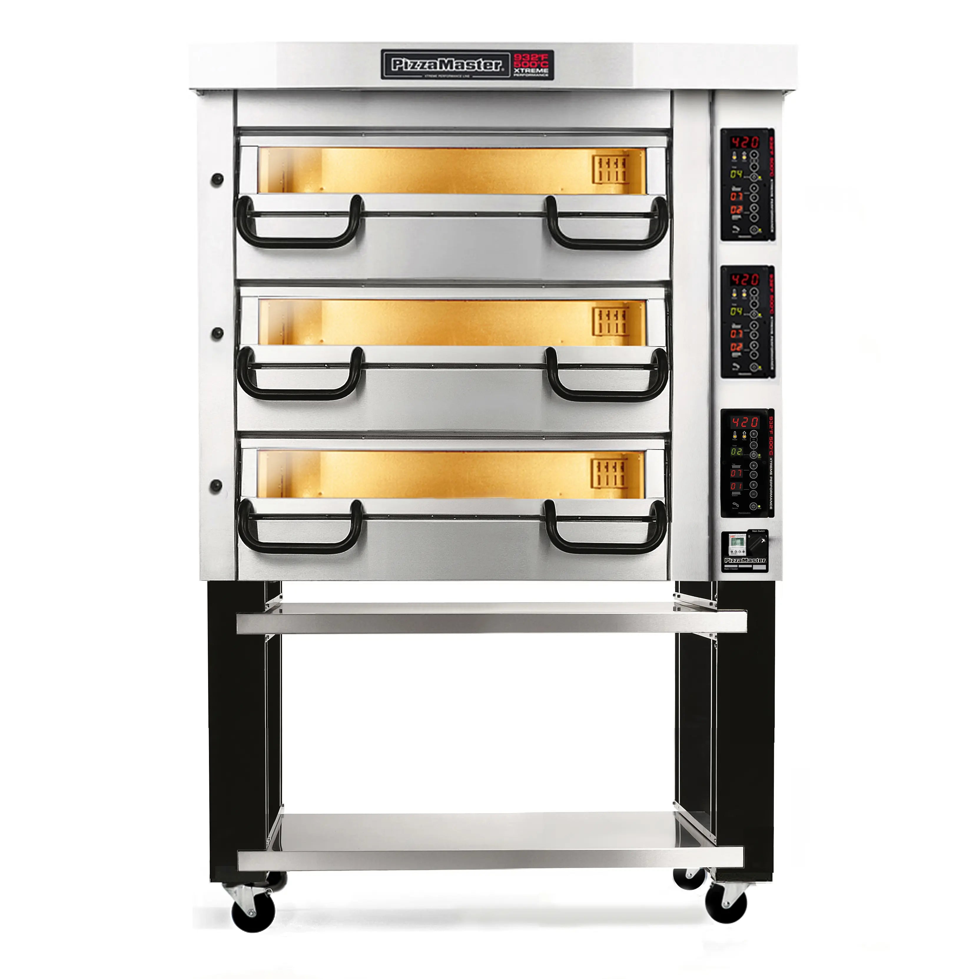 PizzaMaster PM72 Series Electric 28"W Deck Pizza Oven - Various Configurations-Phoenix Food Equipment