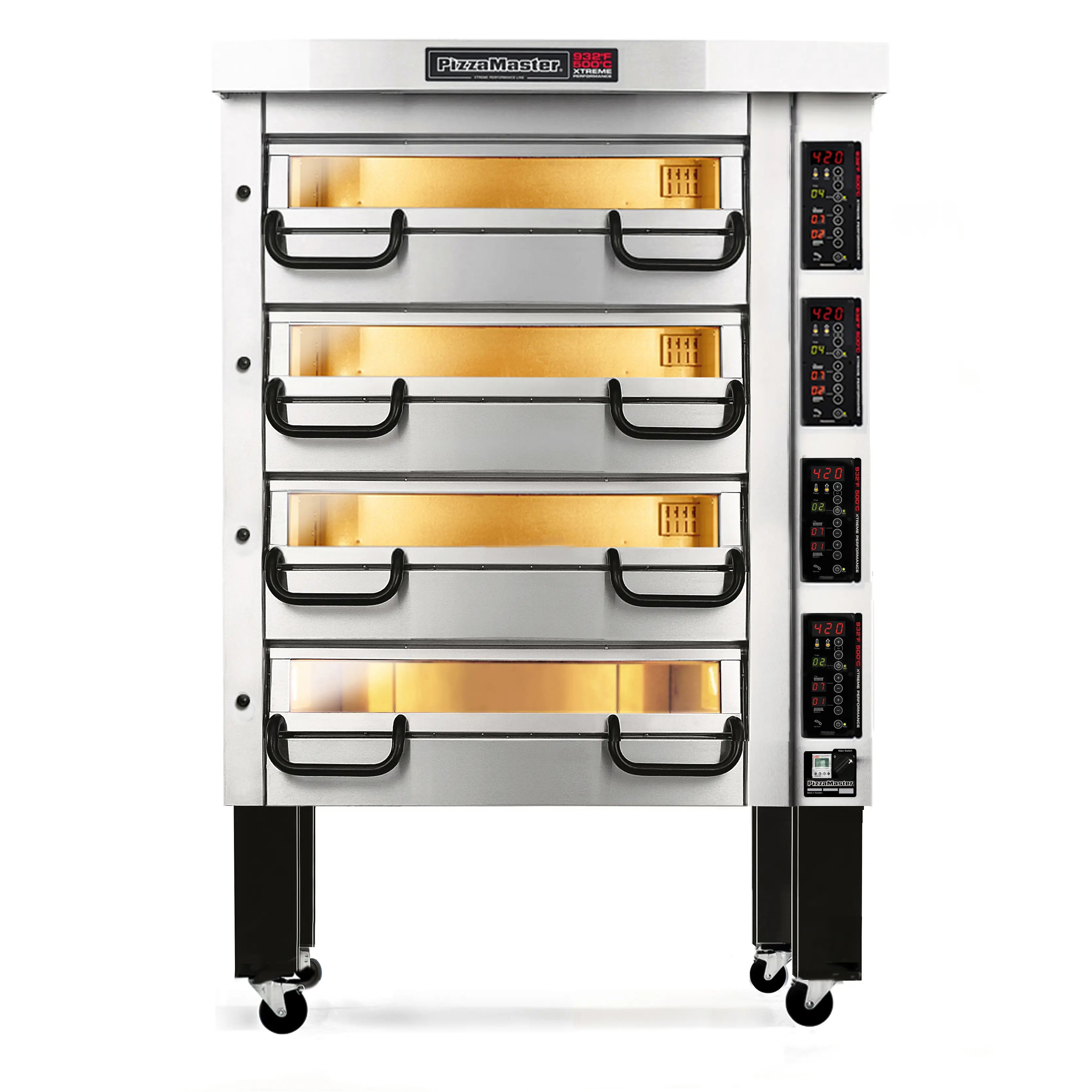 PizzaMaster PM72 Series Electric 28"W Deck Pizza Oven - Various Configurations-Phoenix Food Equipment