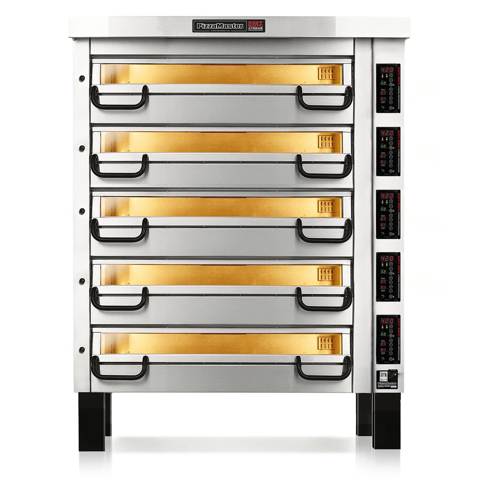 PizzaMaster PM73 Series Electric 42"W Deck Pizza Oven - Various Configurations-Phoenix Food Equipment