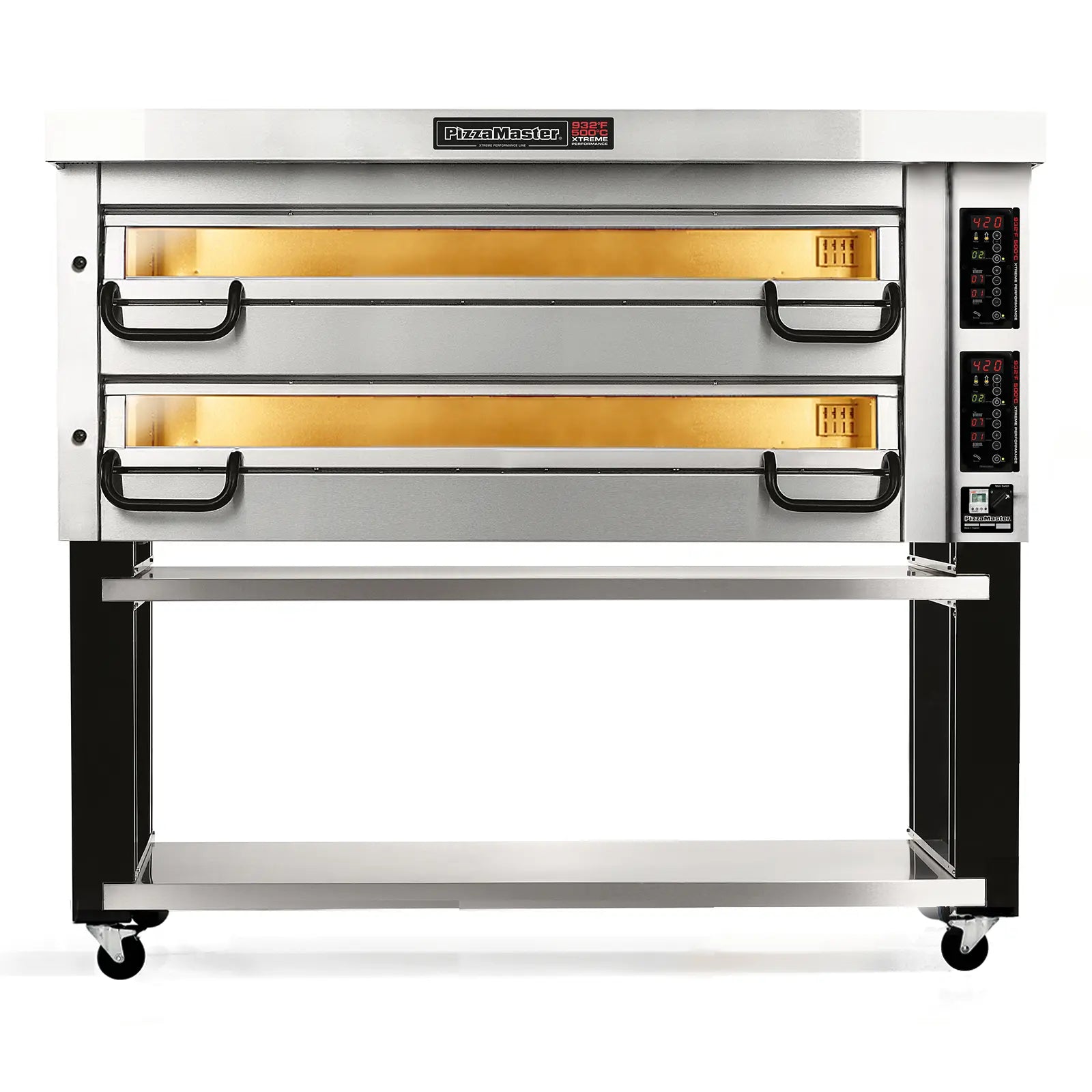 PizzaMaster PM74 Series Electric 56"W Deck Pizza Oven - Various Configurations-Phoenix Food Equipment