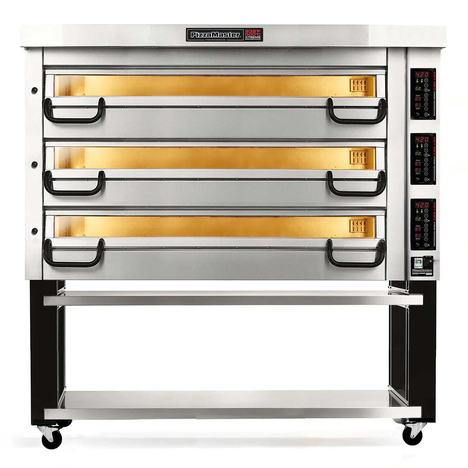 PizzaMaster PM74 Series Electric 56"W Deck Pizza Oven - Various Configurations-Phoenix Food Equipment
