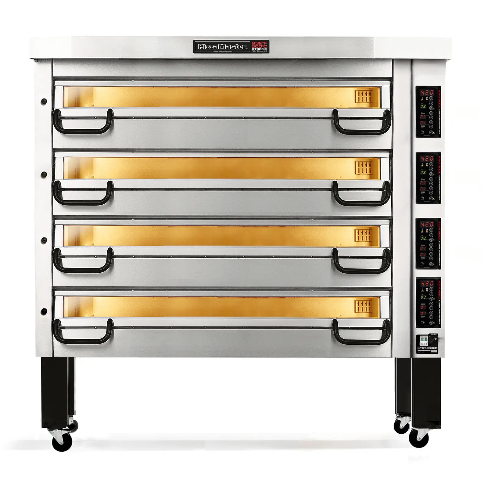 PizzaMaster PM74 Series Electric 56"W Deck Pizza Oven - Various Configurations-Phoenix Food Equipment