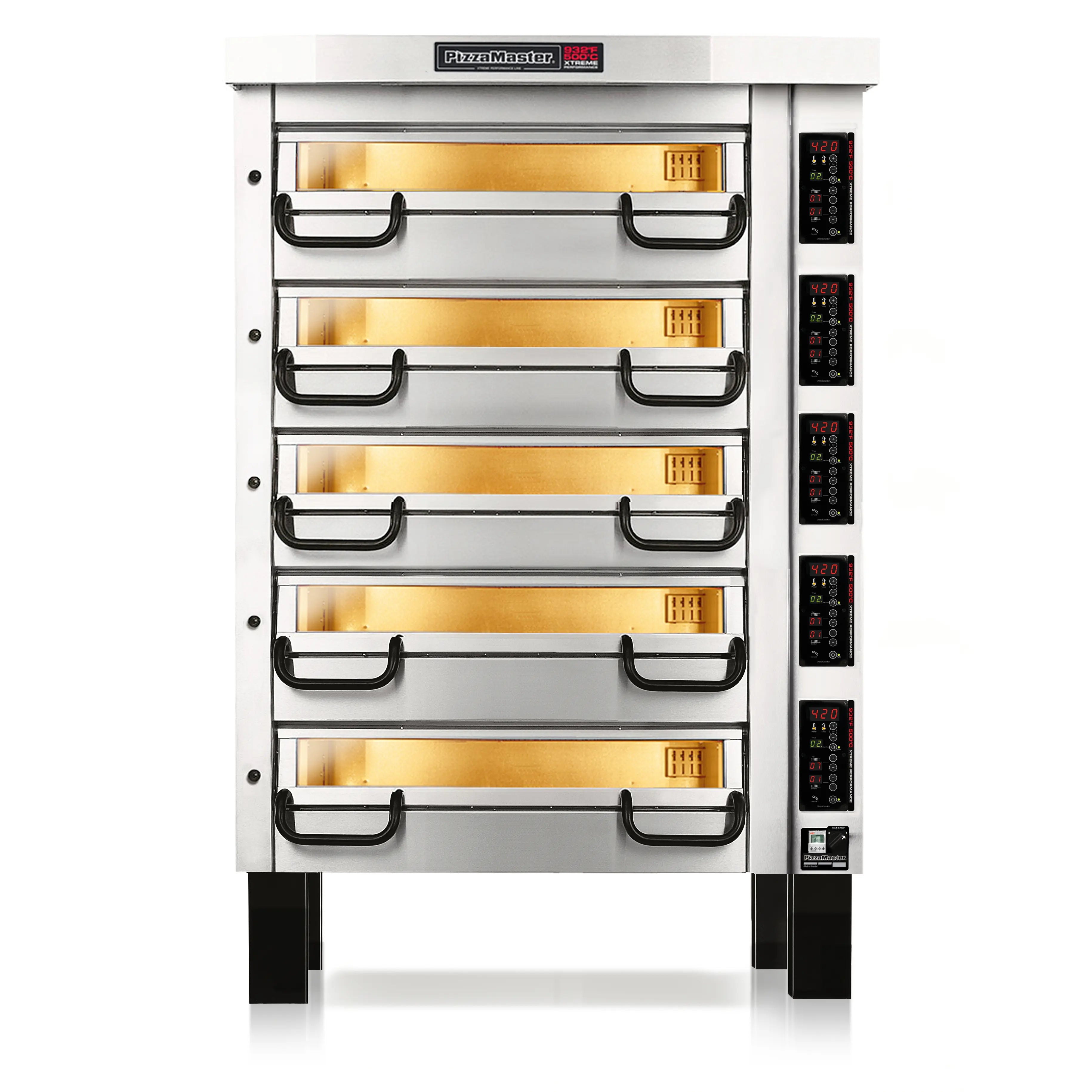 PizzaMaster PM82 Series Electric 32"W Deck Pizza Oven - Various Configurations-Phoenix Food Equipment