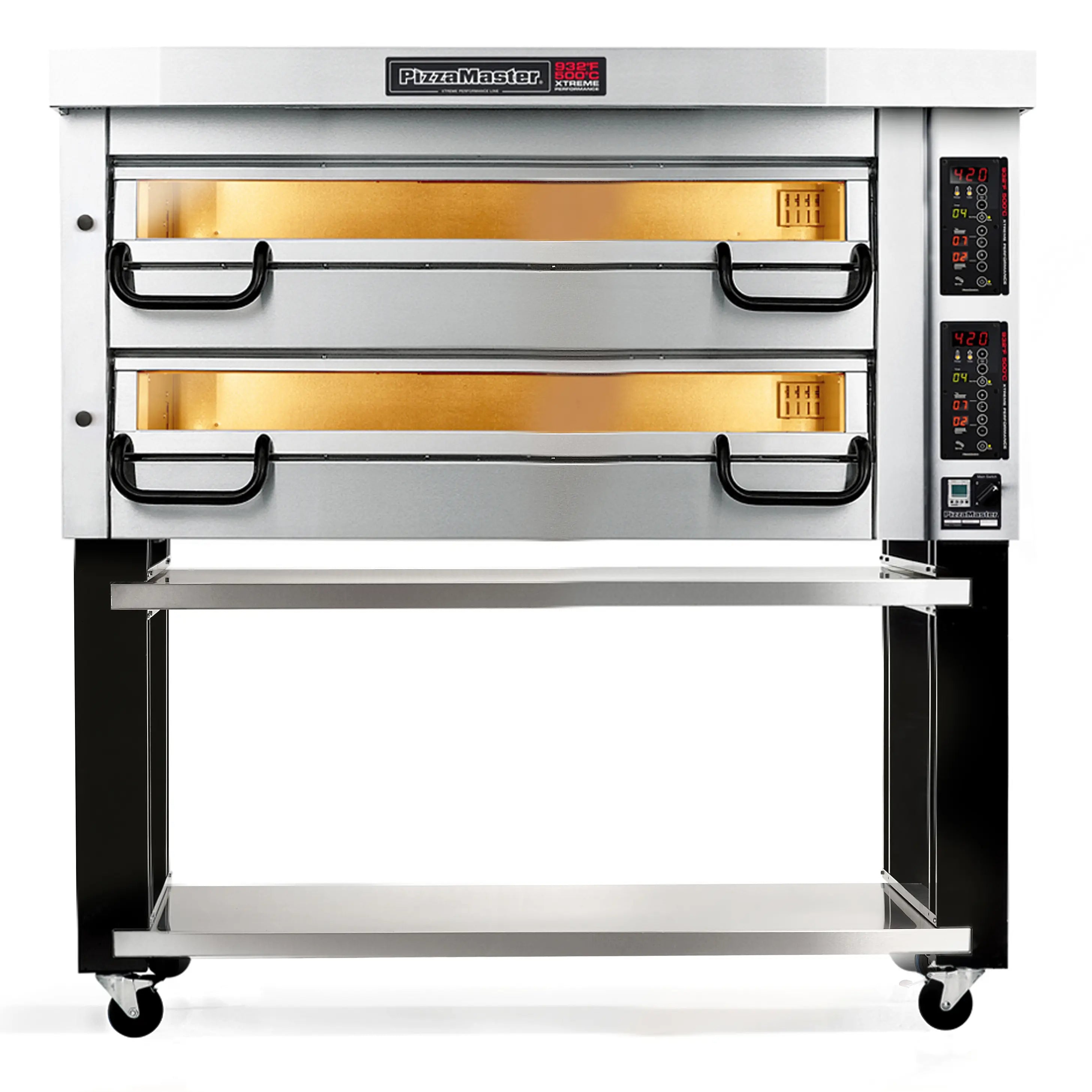 PizzaMaster PM83 Series Electric 48"W Deck Pizza Oven - Various Configurations-Phoenix Food Equipment