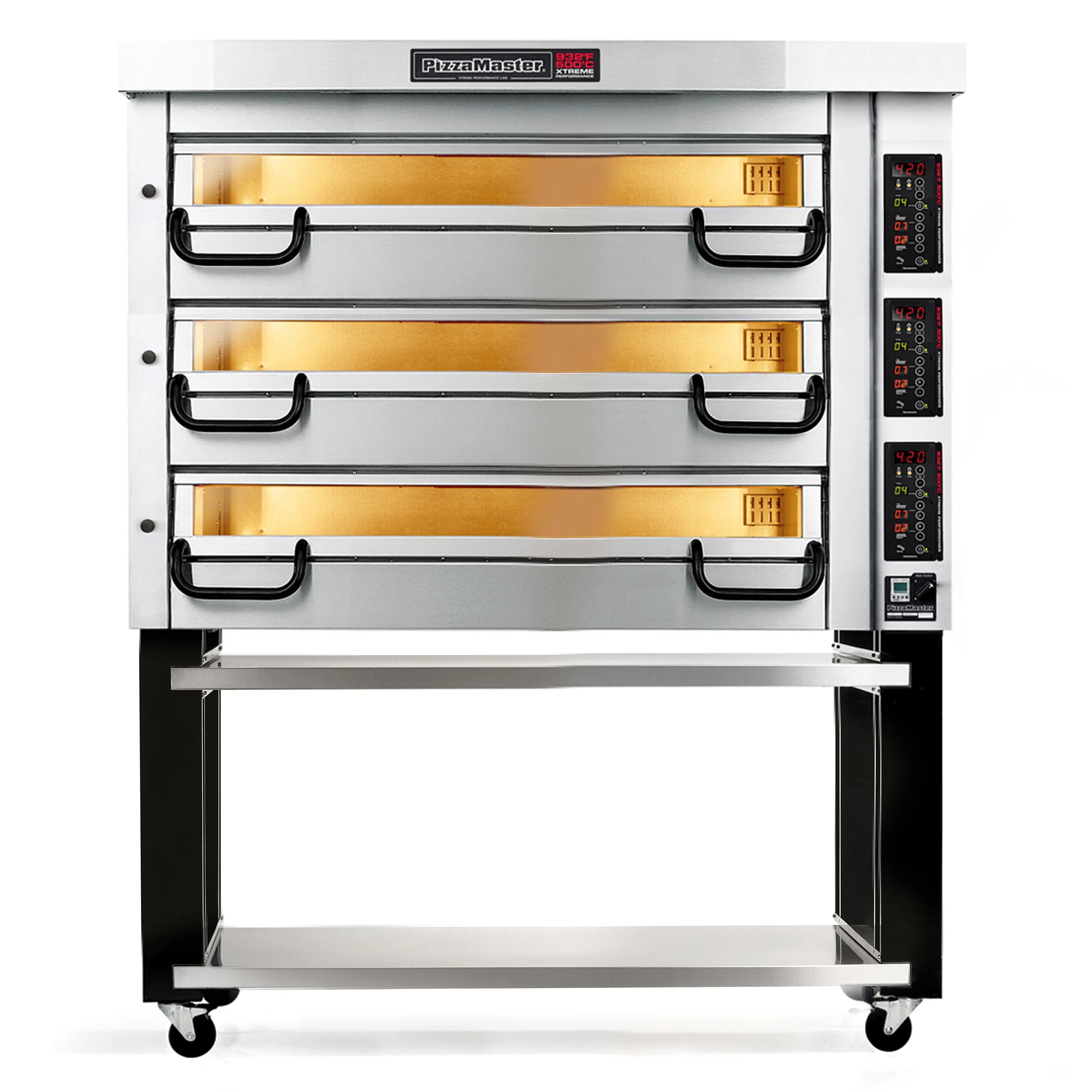 PizzaMaster PM83 Series Electric 48"W Deck Pizza Oven - Various Configurations-Phoenix Food Equipment