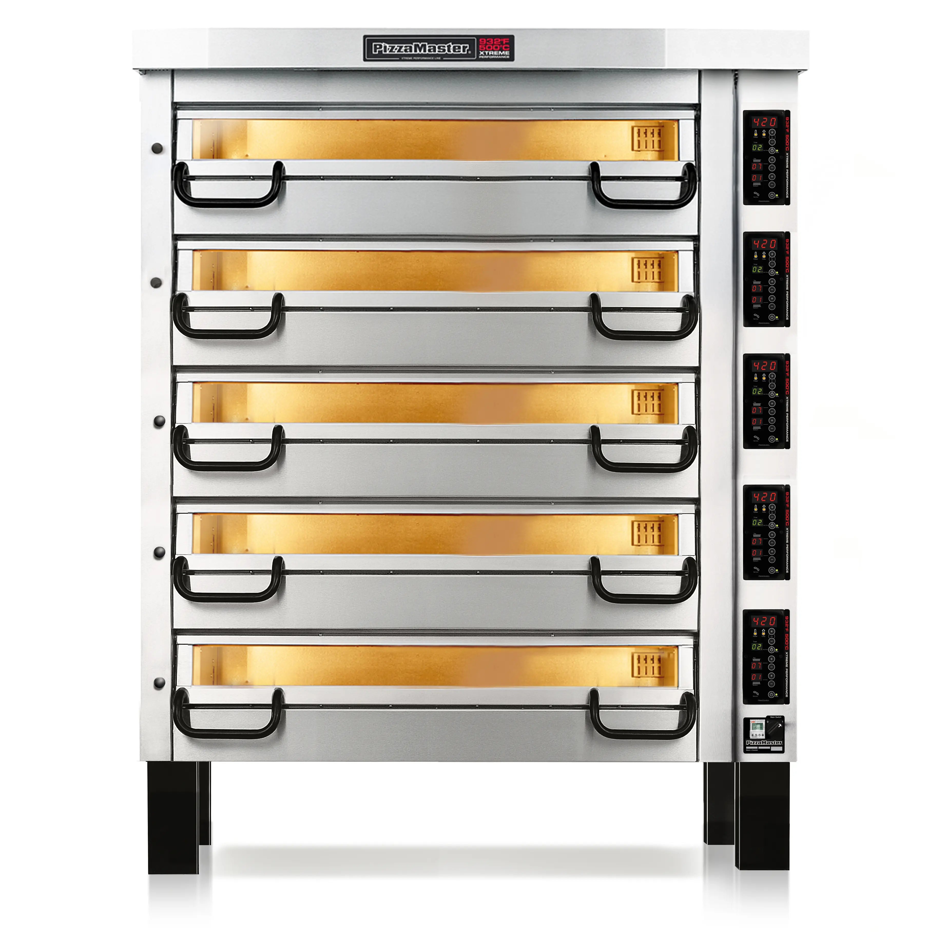 PizzaMaster PM83 Series Electric 48"W Deck Pizza Oven - Various Configurations-Phoenix Food Equipment