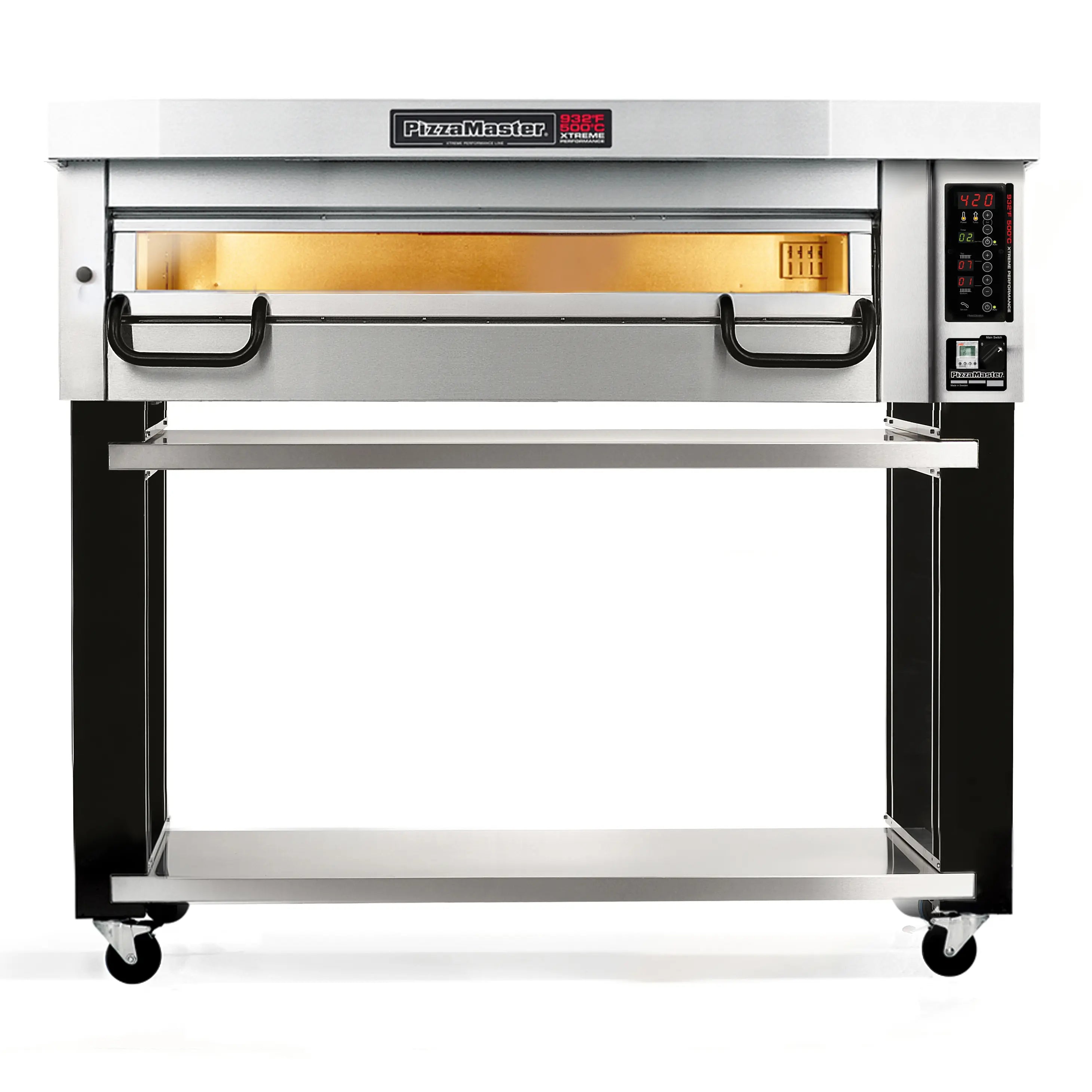 PizzaMaster PM83 Series Electric 48"W Deck Pizza Oven - Various Configurations-Phoenix Food Equipment