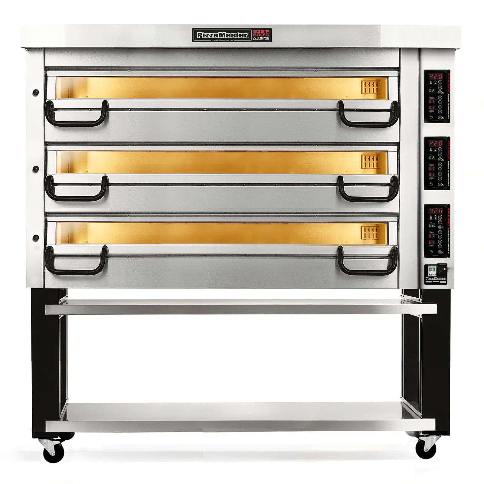 PizzaMaster PM84 Series Electric 65"W Deck Pizza Oven - Various Configurations-Phoenix Food Equipment