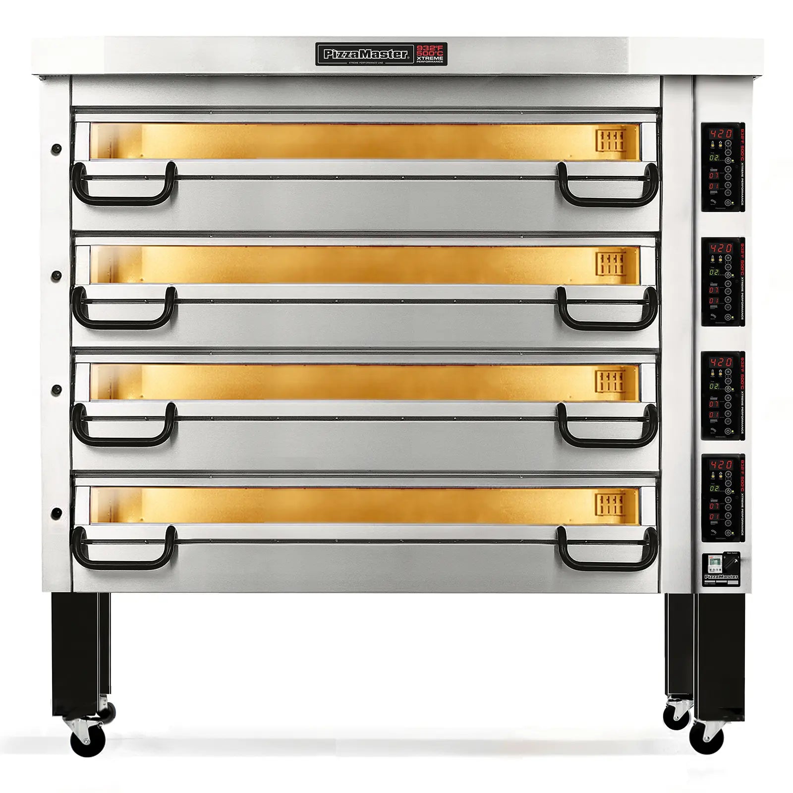 PizzaMaster PM84 Series Electric 65"W Deck Pizza Oven - Various Configurations-Phoenix Food Equipment