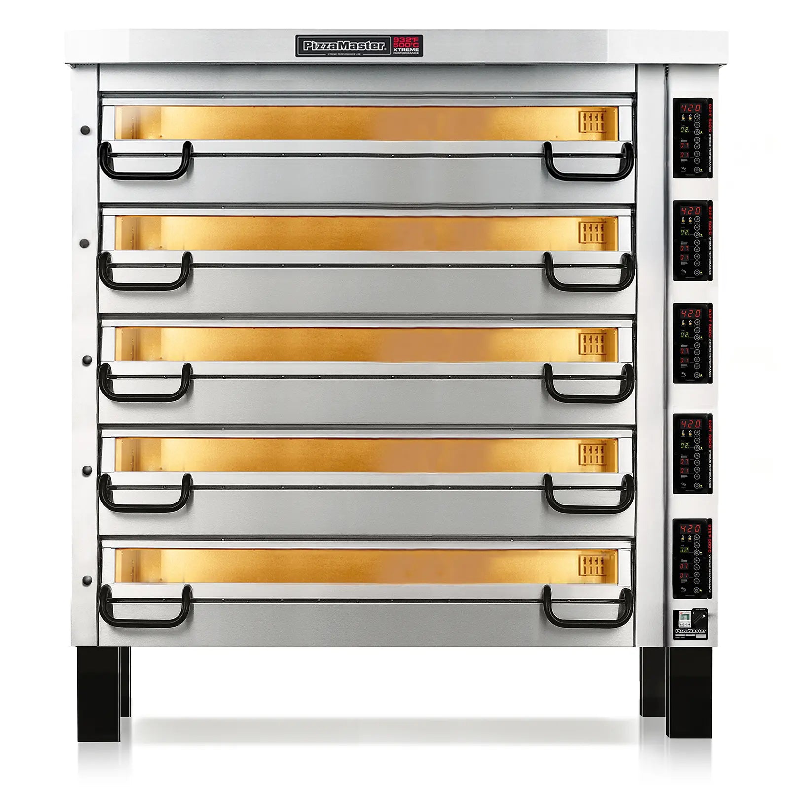 PizzaMaster PM84 Series Electric 65"W Deck Pizza Oven - Various Configurations-Phoenix Food Equipment