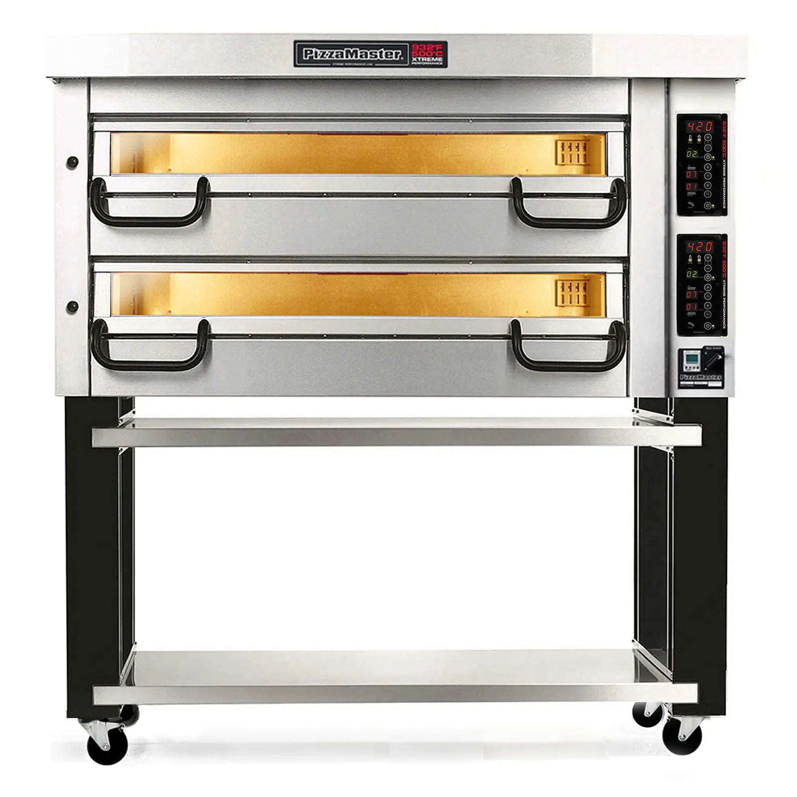 PizzaMaster PM92 Series Electric 37"W Deck Pizza Oven - Various Configurations-Phoenix Food Equipment