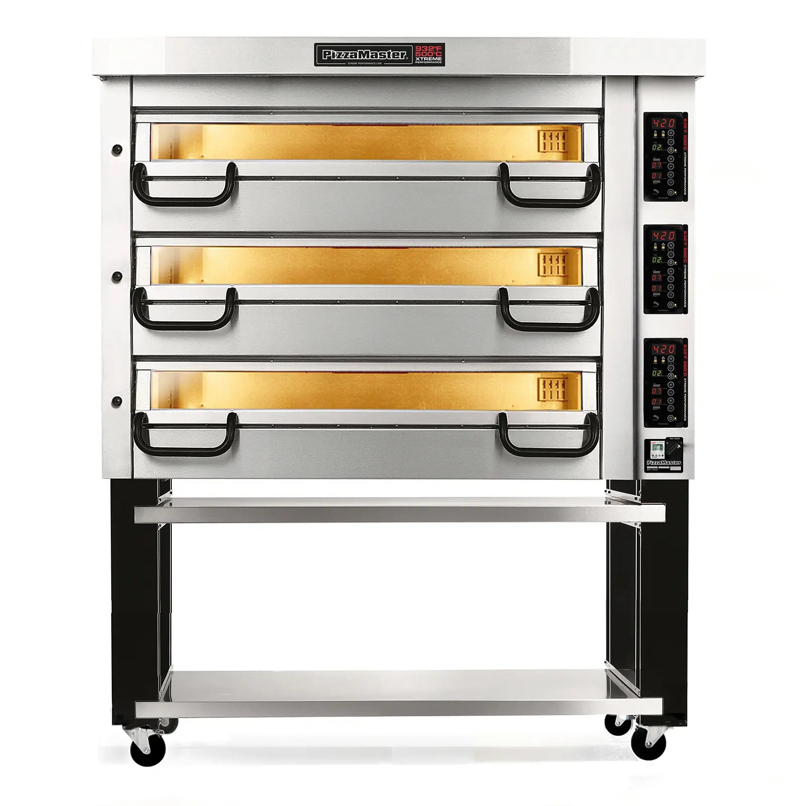 PizzaMaster PM92 Series Electric 37"W Deck Pizza Oven - Various Configurations-Phoenix Food Equipment