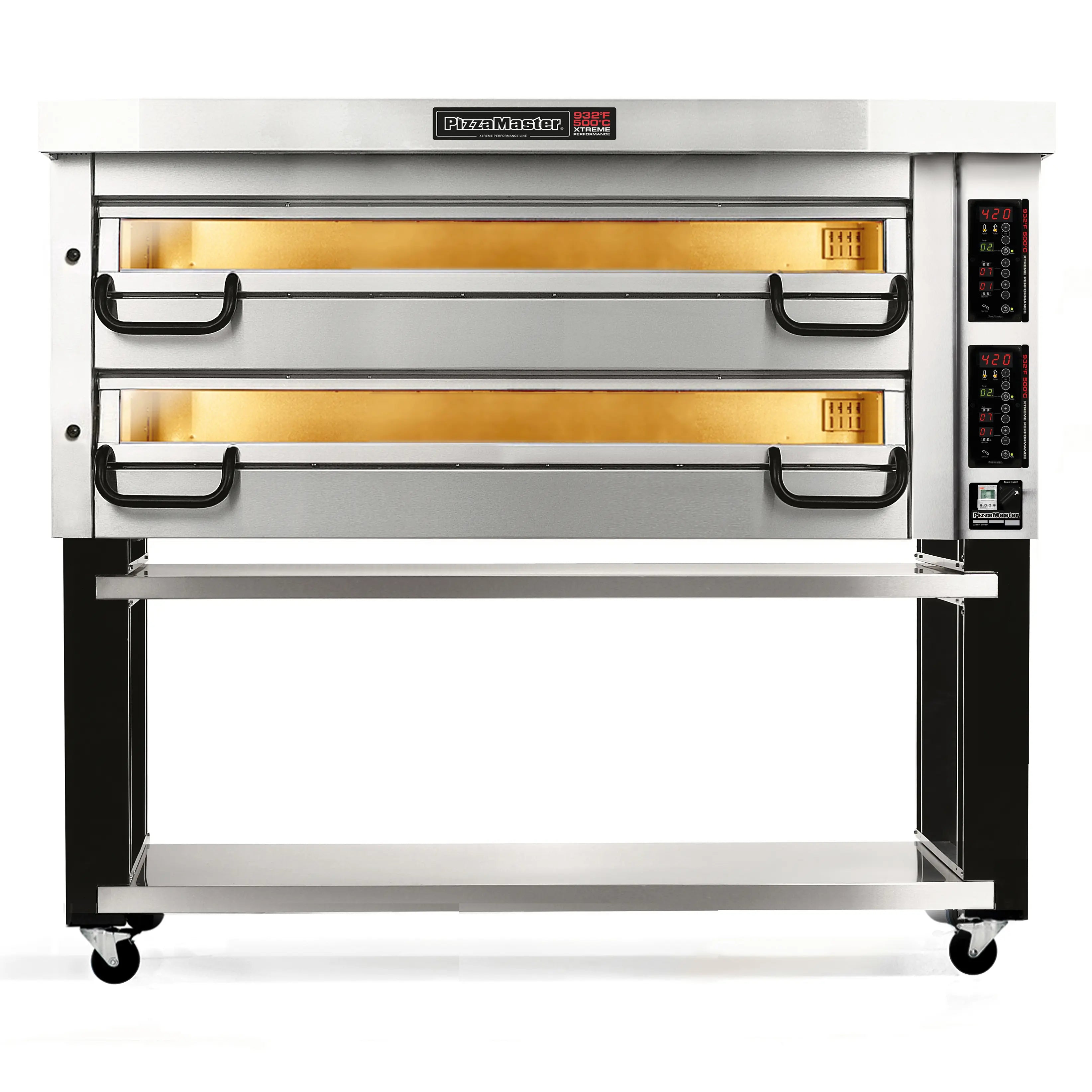 PizzaMaster PM93 Series Electric 54"W Deck Pizza Oven - Various Configurations-Phoenix Food Equipment
