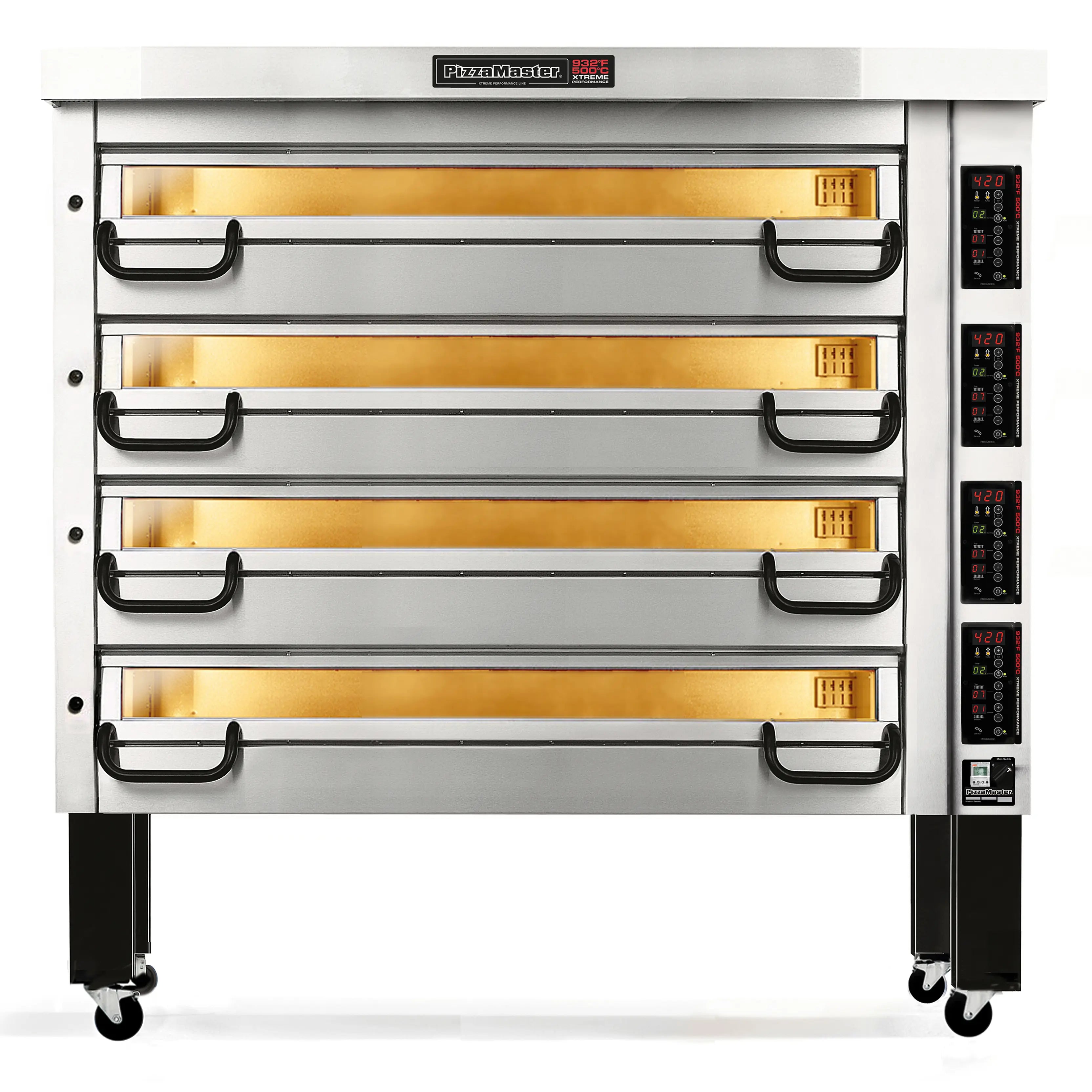 PizzaMaster PM93 Series Electric 54"W Deck Pizza Oven - Various Configurations-Phoenix Food Equipment