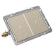 Potis GDS-DBN-NG dual infrared ceramic burner with nozzle and steel frame for natural gas shawarma broilers
