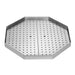 Potis GDS-GRSPAN stainless steel octagon grease pan with perforated removable insert for shawarma broilers