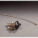 Potis GDS-GV/THC/KN-NG natural gas valve with thermocouple lead and black control knob for shawarma broilers