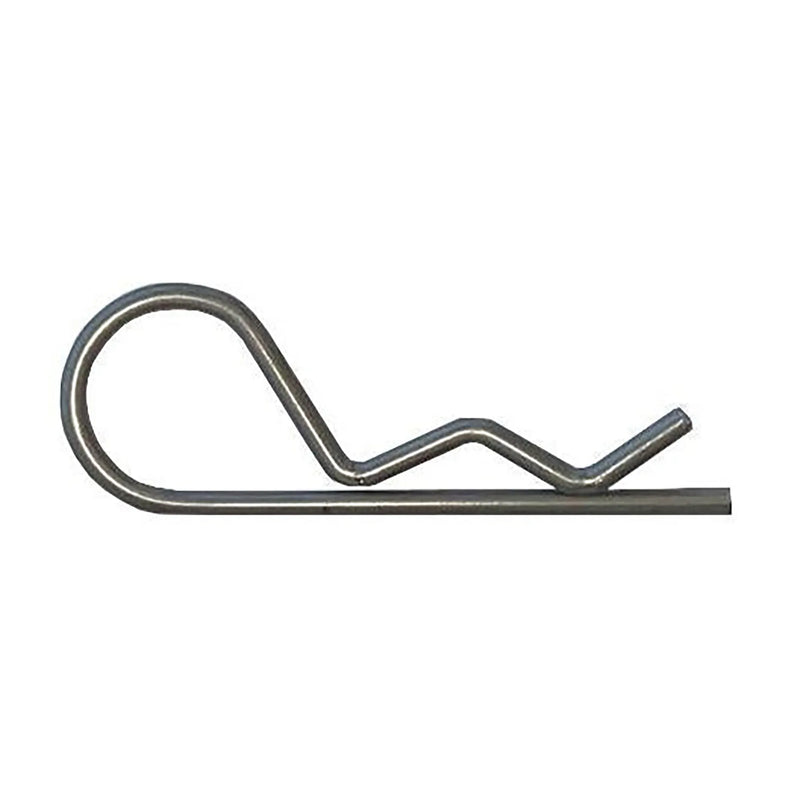 Potis GDS-PIN stainless steel skewer pin, bent wire R-clip style retaining pin shown on a white background
