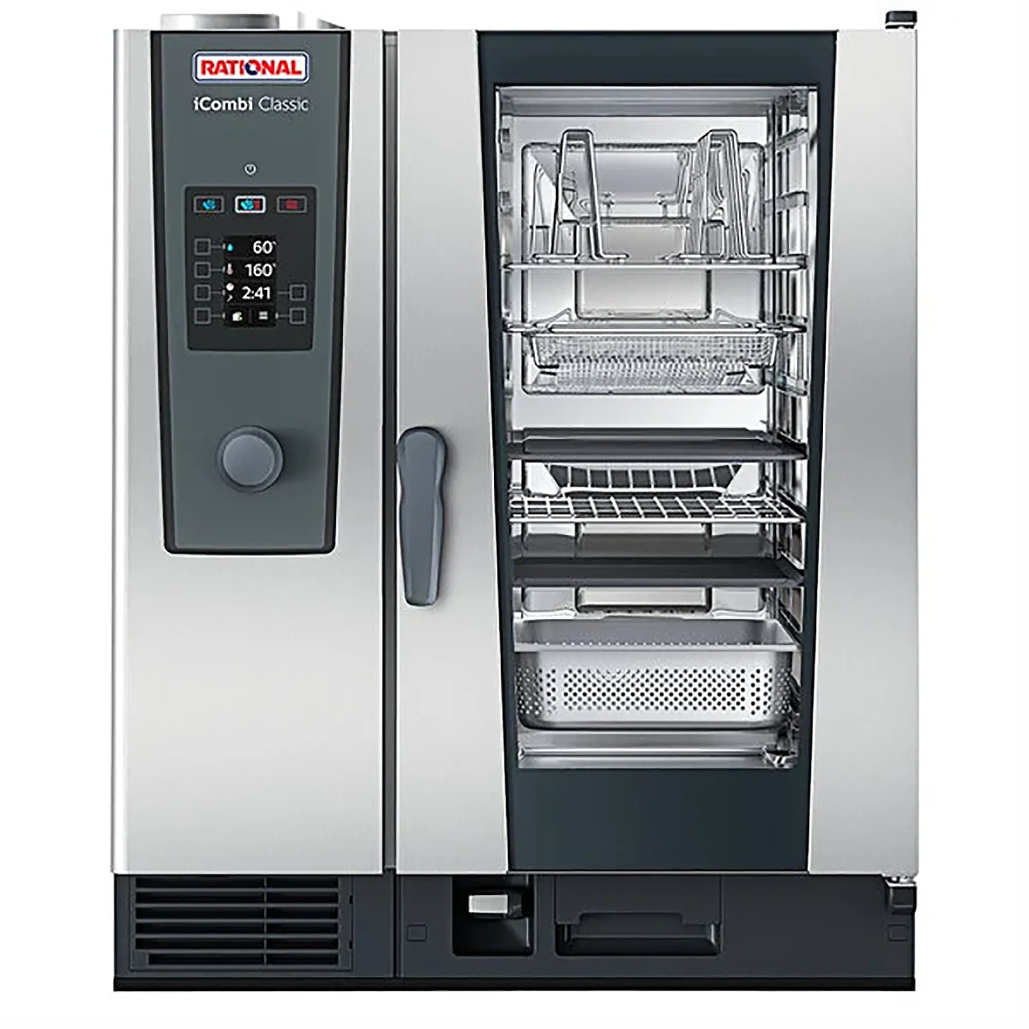 Rational iCombi Classic Electric Combi Oven - Manual Controls, Fits 10 Half Size Sheet Pans-Phoenix Food Equipment