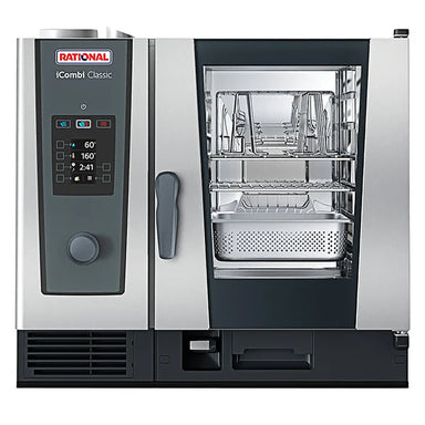 Rational iCombi Classic Electric Combi Oven - Manual Controls, Fits 6 Half Size Sheet Pans - Single or Three Phase-Phoenix Food Equipment