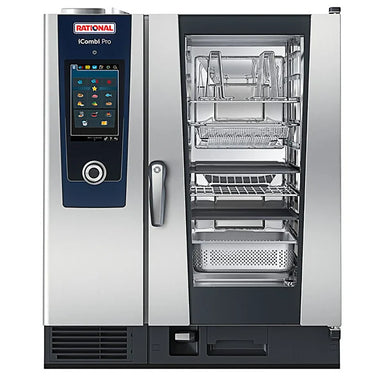 Rational iCombi Pro Natural Gas/Propane Combi Oven - Digital Controls, Fits 10 Half Size Sheet Pans-Phoenix Food Equipment