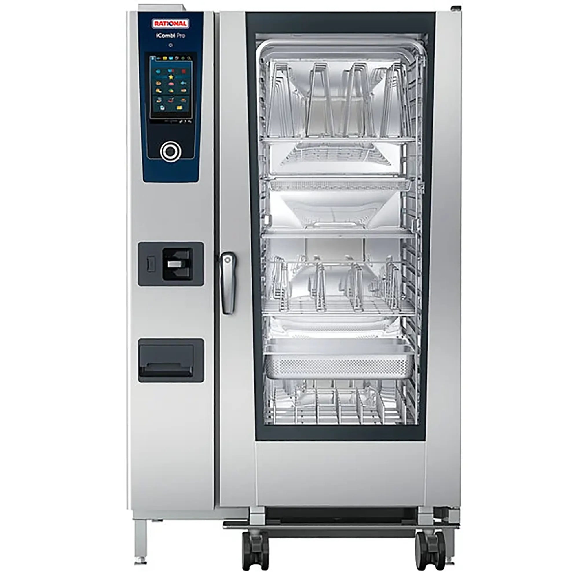 Rational iCombi Pro Natural Gas/Propane Combi Oven - Digital Controls, Fits 20 Full Size Sheet Pans-Phoenix Food Equipment