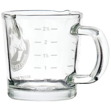 Rhino Coffee Gear Double-Spouted Shot Glass - 3 Oz. Capacity-Phoenix Food Equipment