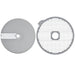 Robot Coupe 5x5 mm dicing grid kit for Expert food processors, slicing disc and fine dicing grid side by side