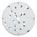 Robot Coupe grater disc for Expert food processors, extra coarse size with widely spaced large holes, top view