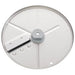 Robot Coupe julienne disc for Essential food processors, medium comb blade size, stainless steel with grey hub