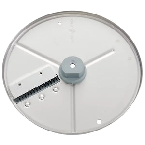 Robot Coupe julienne disc for Essential food processors, finest comb blade size, stainless steel with grey hub