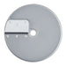 Robot Coupe julienne disc for Expert food processors, aluminum disc with a single wider comb blade, top view