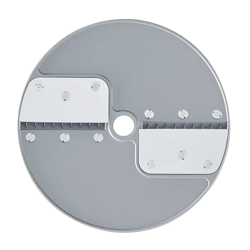 Robot Coupe julienne disc for Expert food processors with two comb blades on an aluminum disc, seventh size option