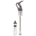 Robot Coupe MP450 commercial immersion blender with 18 inch blending arm, shown with the optional whisk attachment