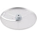 Robot Coupe slicing disc for Essential food processors with a wider blade opening for thicker slices, angled view