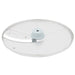 Robot Coupe slicing disc for Essential food processors, thin slice size with narrow blade gap, low angled view