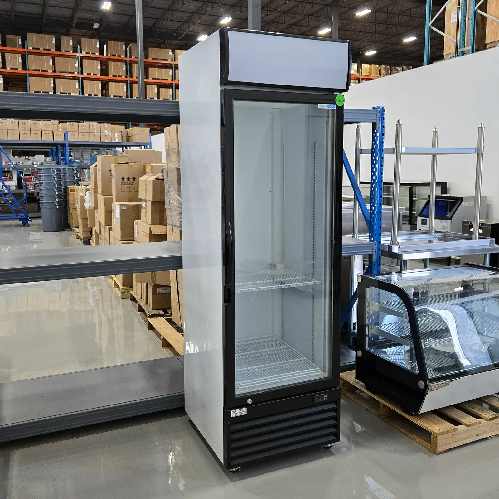 **SCRATCH & DENT** Duracold P430WA Single Door 24" Wide Display Refrigerator-Phoenix Food Equipment