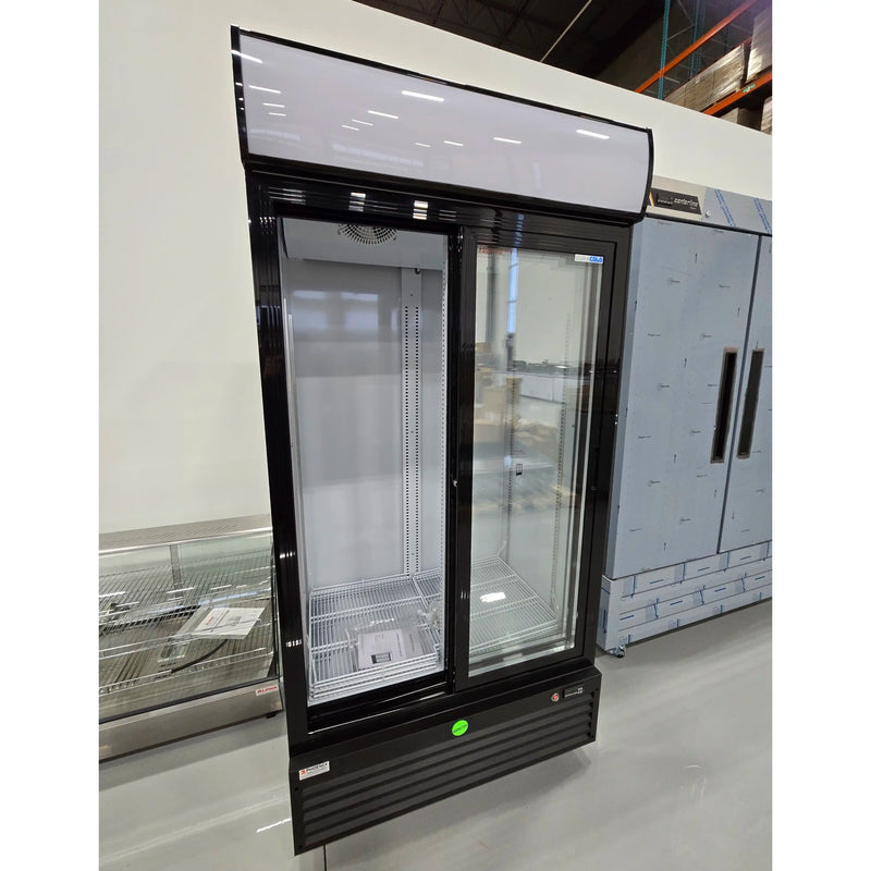 **SCRATCH & DENT** Duracold P800WA Double Door 40" Wide Display Refrigerator-Phoenix Food Equipment