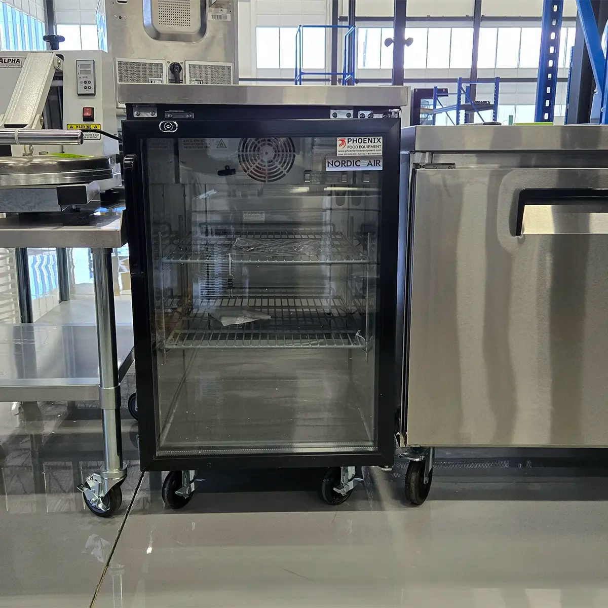 **SCRATCH & DENT** Nordic Air 24" Commercial Deep Single Door Back Bar Cooler-Phoenix Food Equipment