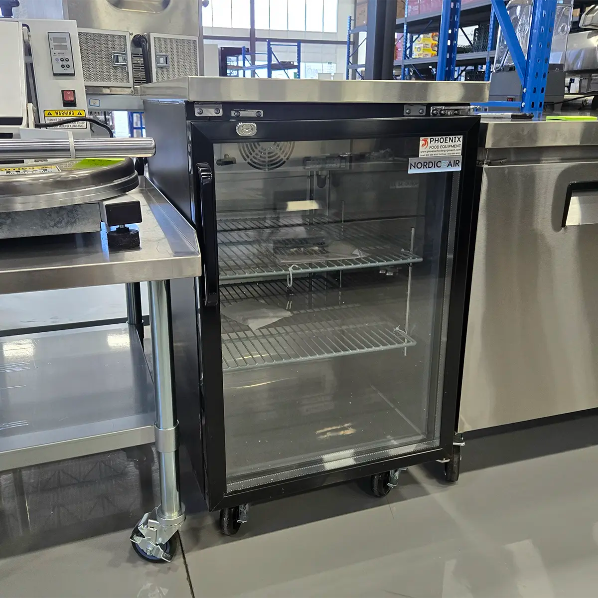 **SCRATCH & DENT** Nordic Air 24" Commercial Deep Single Door Back Bar Cooler-Phoenix Food Equipment