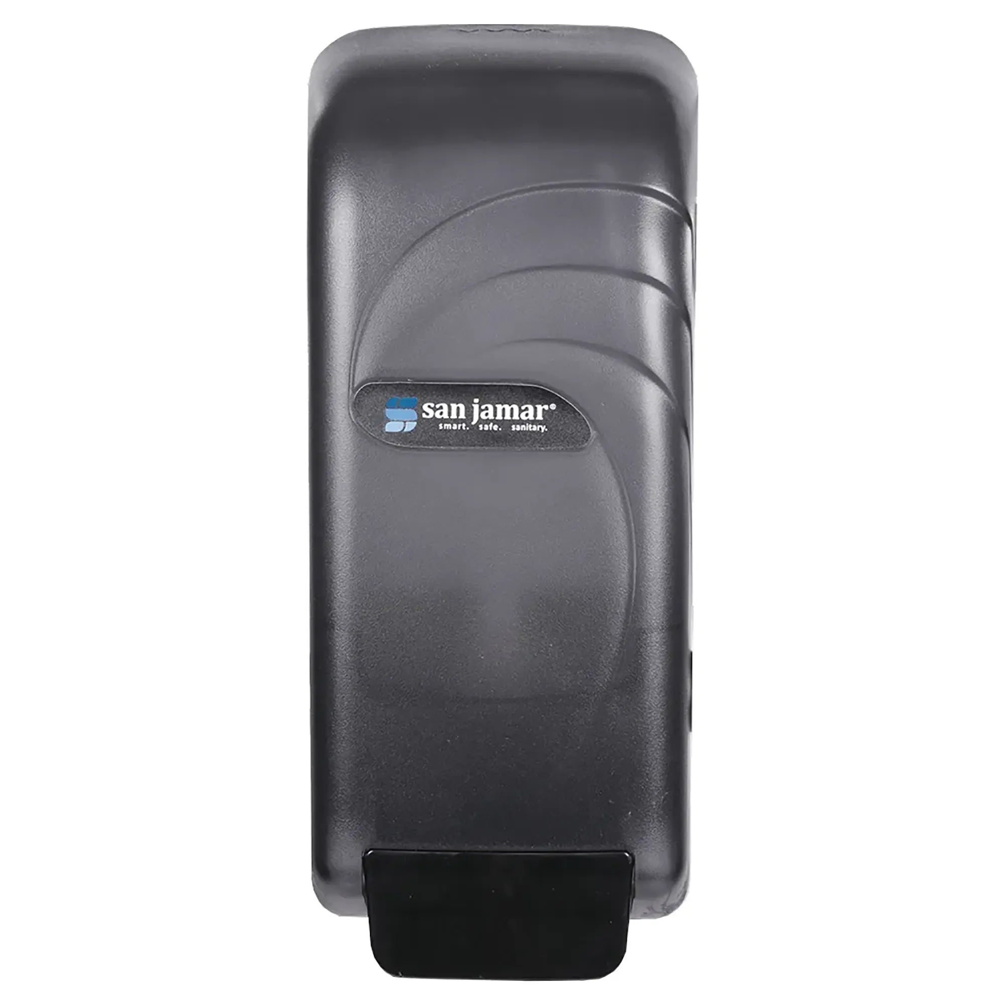San Jamar S890TBK Manual Liquid Hand Soap Dispenser, Bulk or Bag-In-Box - 800ml Capacity-Phoenix Food Equipment