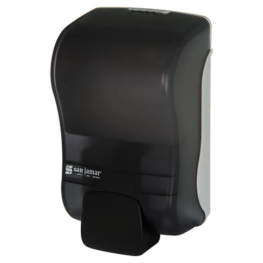 San Jamar S900TBK Manual Liquid Hand Soap Dispenser - 900ml Capacity-Phoenix Food Equipment