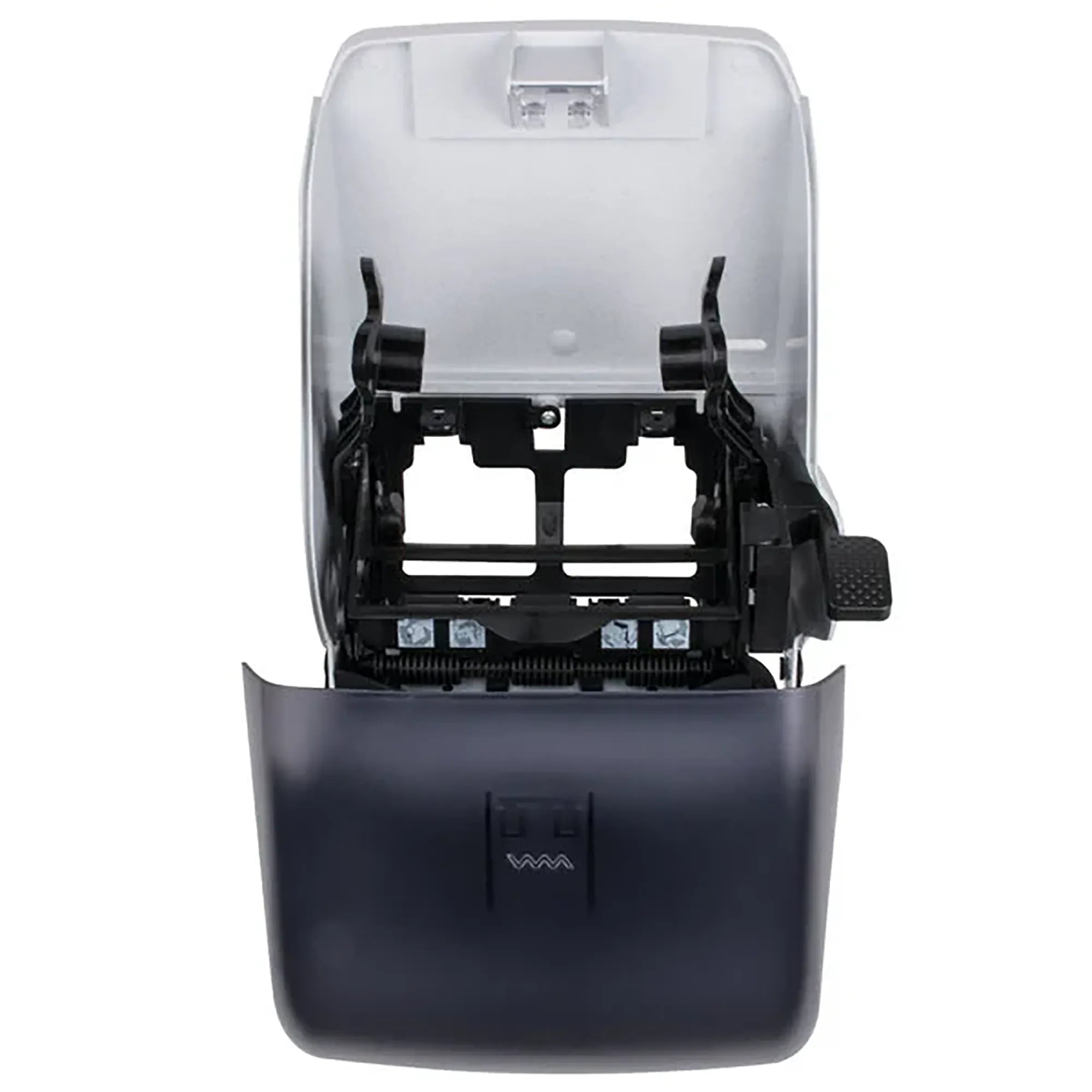 San Jamar T1100TBK Roll Paper Towel Dispenser with Lever Handle & Auto Transfer System-Phoenix Food Equipment