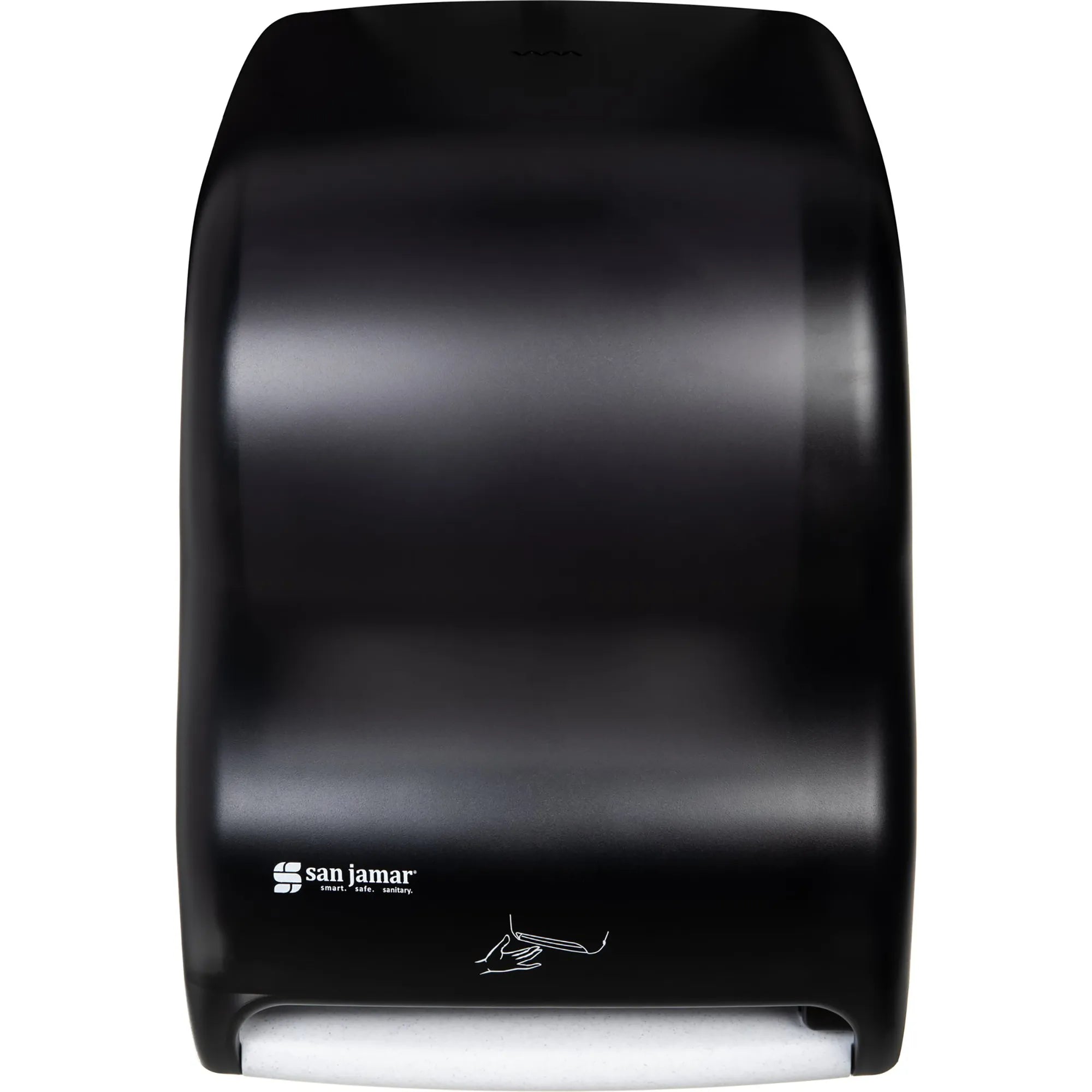 San Jamar T1400TBK Touchless Roll Paper Towel Dispenser with IQ Sensor-Phoenix Food Equipment