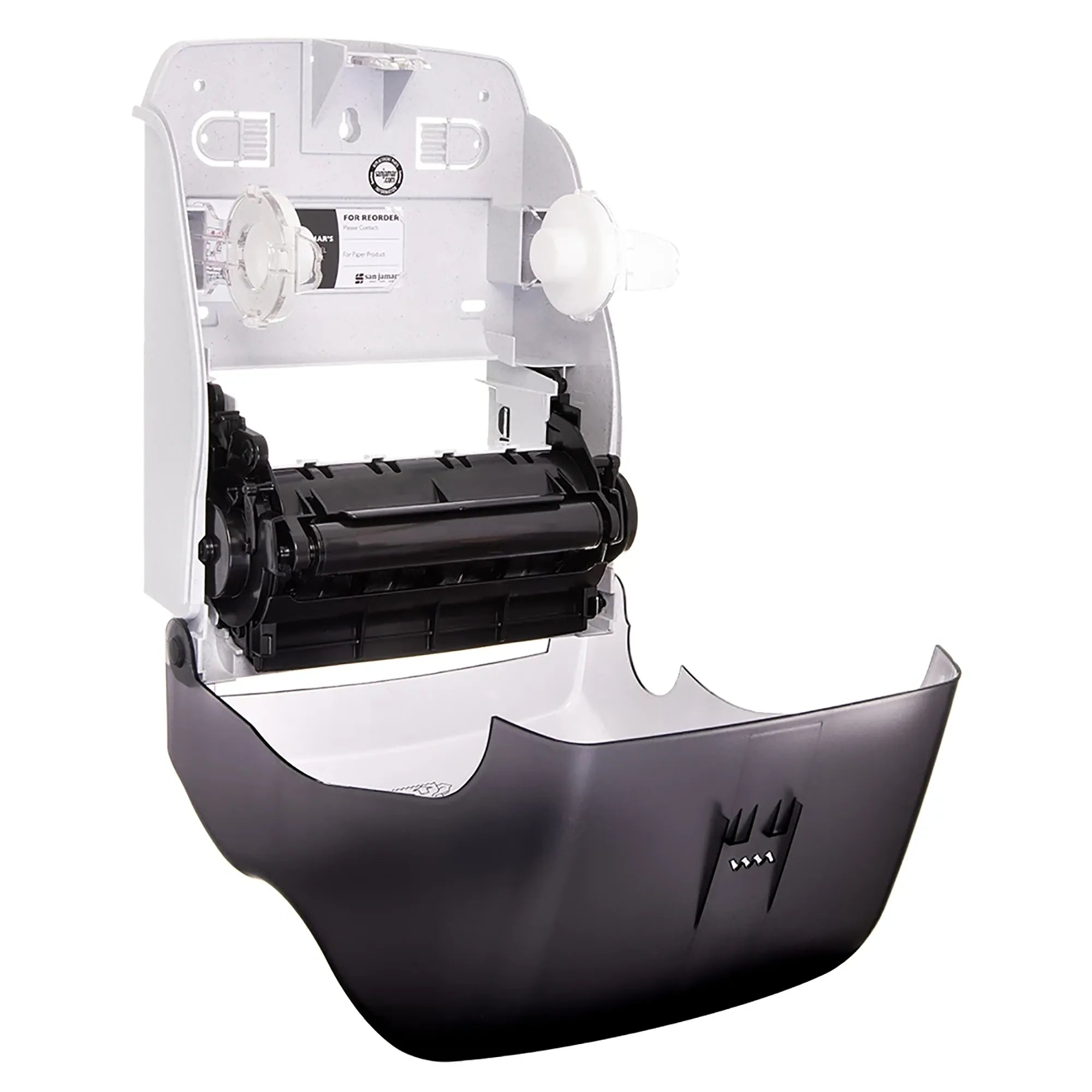 San Jamar T7400TBK Hands-Free Roll Paper Towel Dispenser-Phoenix Food Equipment