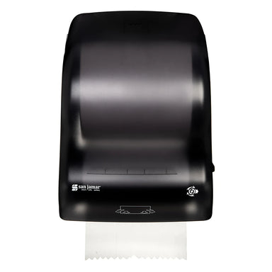 San Jamar T7400TBK Hands-Free Roll Paper Towel Dispenser-Phoenix Food Equipment