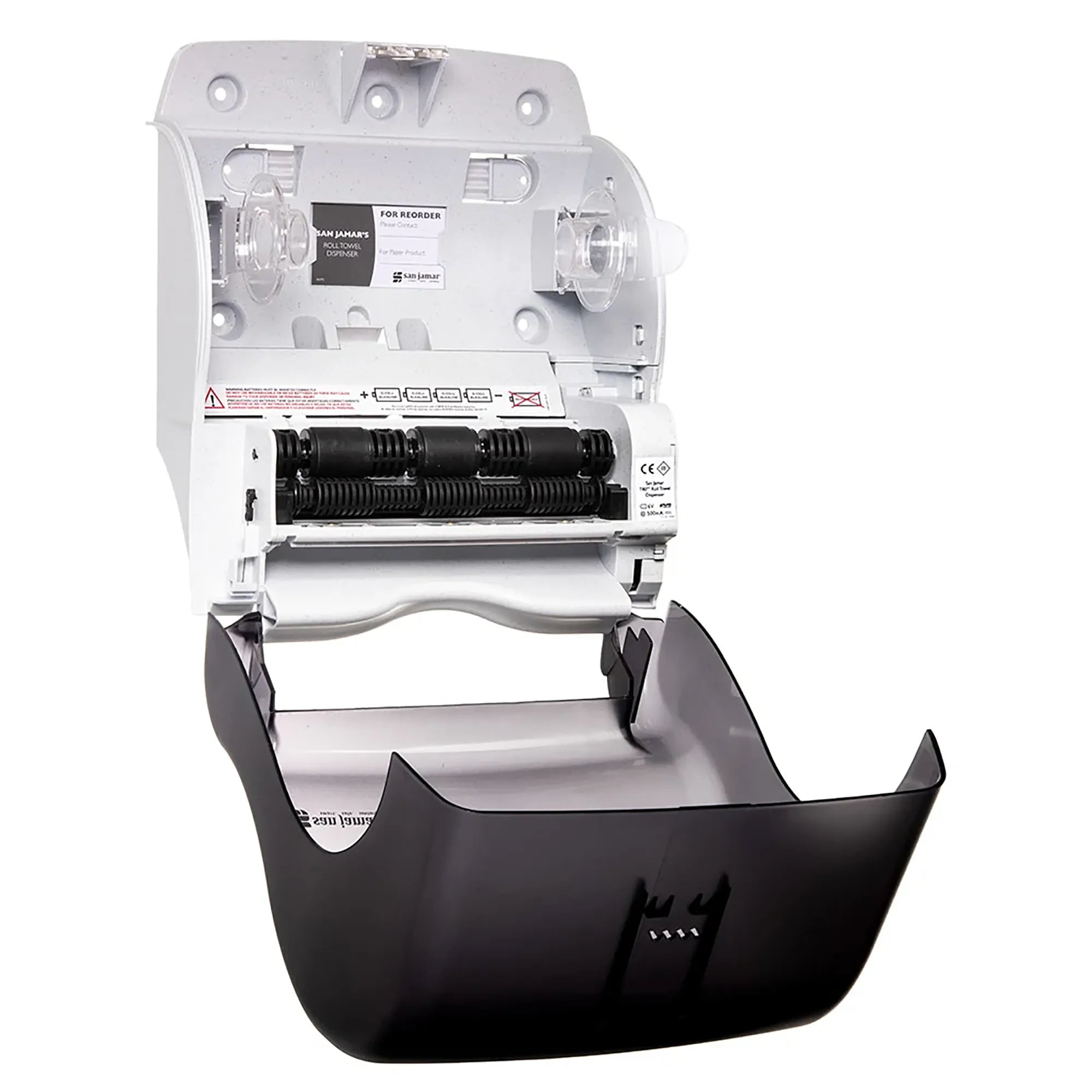 San Jamar T950TBK Roll Paper Towel Dispenser with Lever Handle-Phoenix Food Equipment