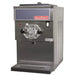 SaniServ 601 single frozen smoothie machine, 1 HP, stainless steel cabinet with clear barrel door and drip tray